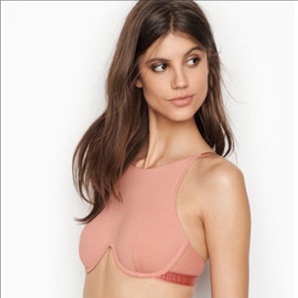 Victoria’s Secret High-neck underwire Bra NWT - Picture 1 of 10